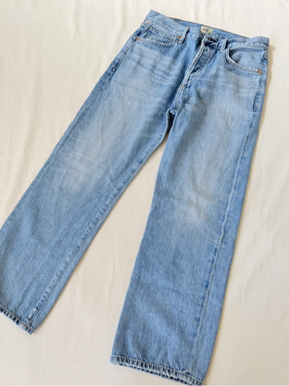 Citizens of Humanity Womens Jeans Denim Pants Emery High Rise Relaxed Crop 25